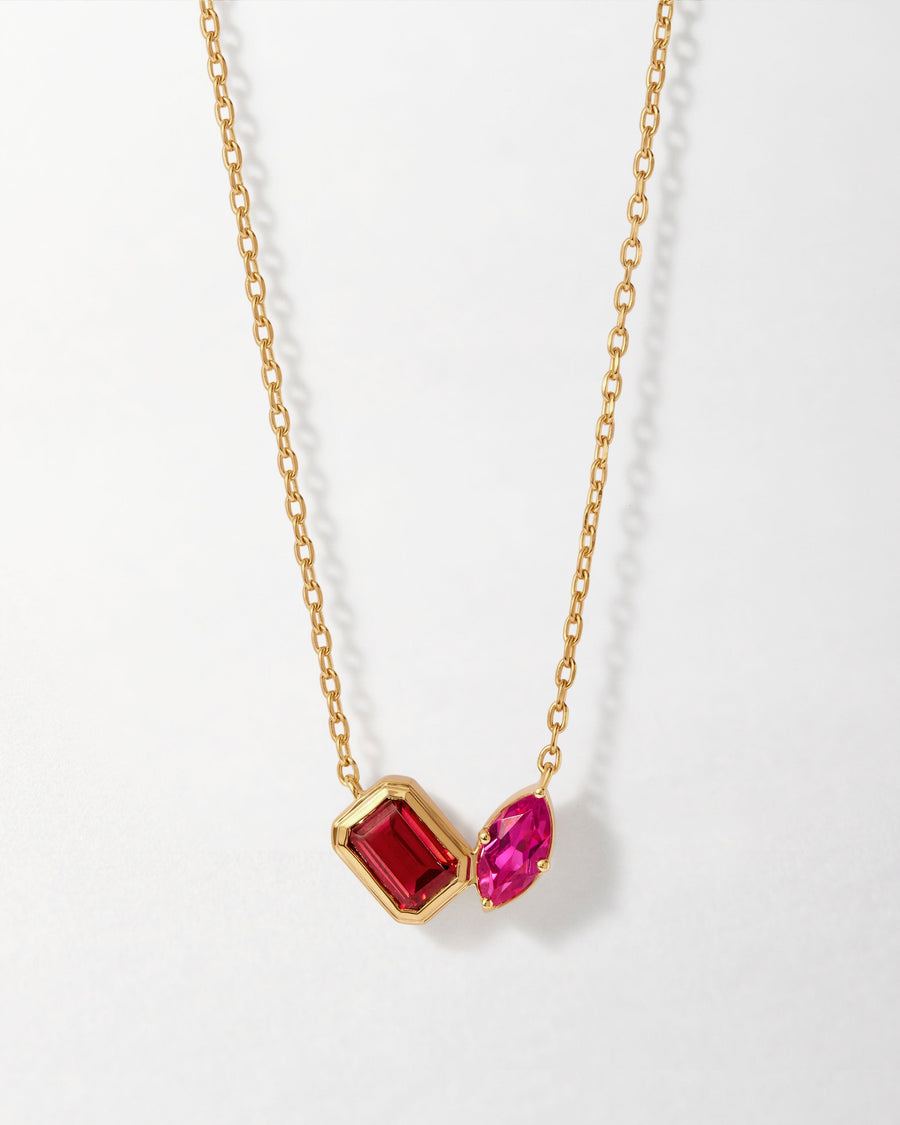 Toi Et Moi Courage Necklace