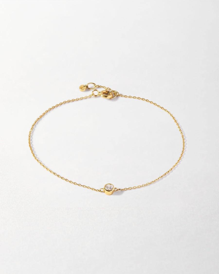 Solitaire Diamond Bracelet