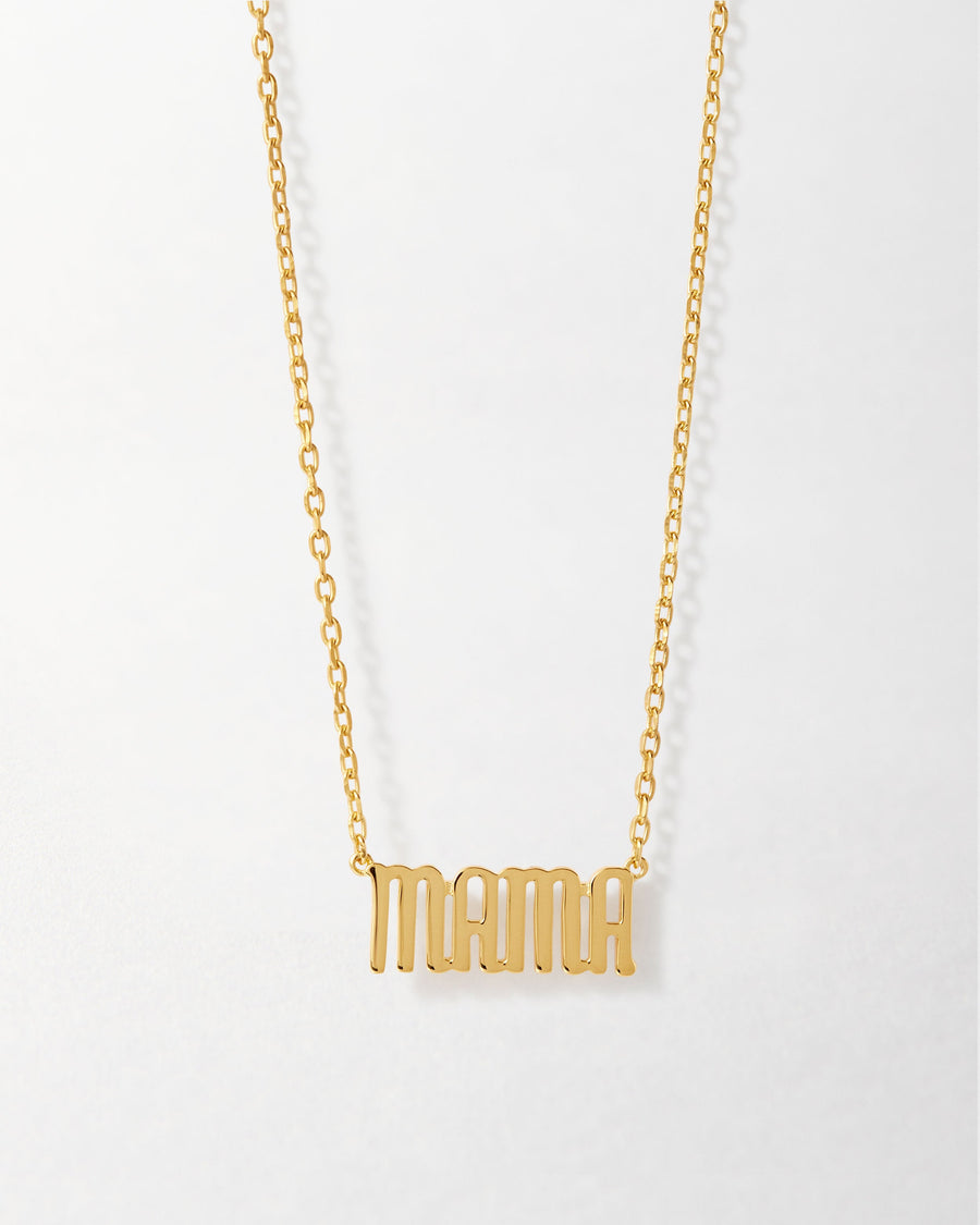 Mama Tag Necklace