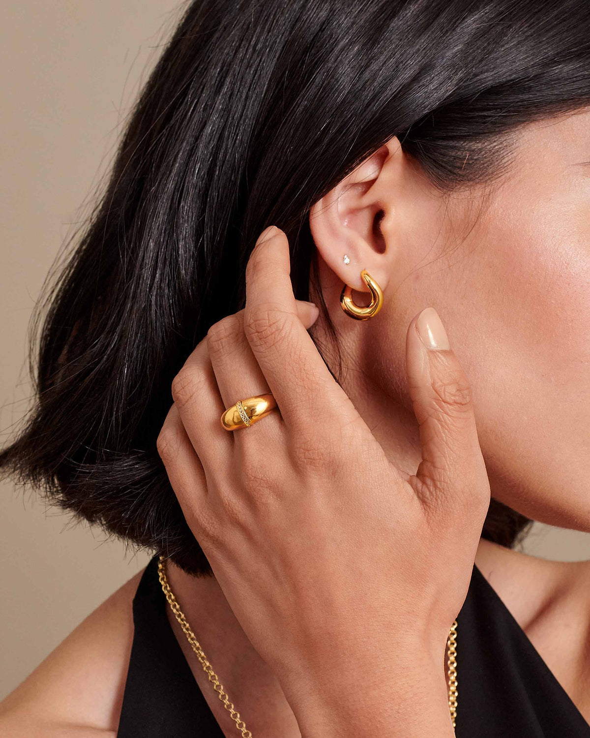 Dome Pavé Ring