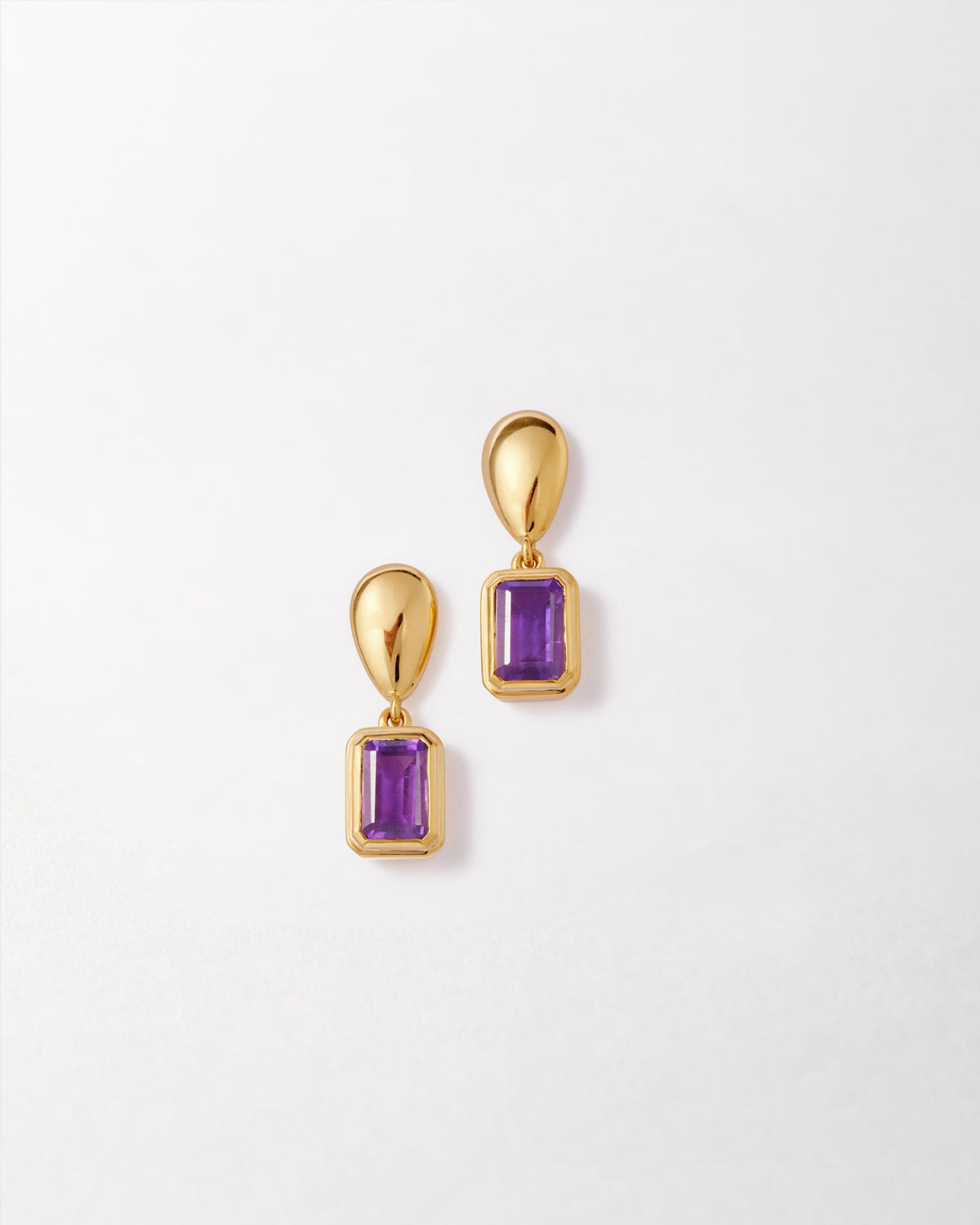 February Birthstone Earrings