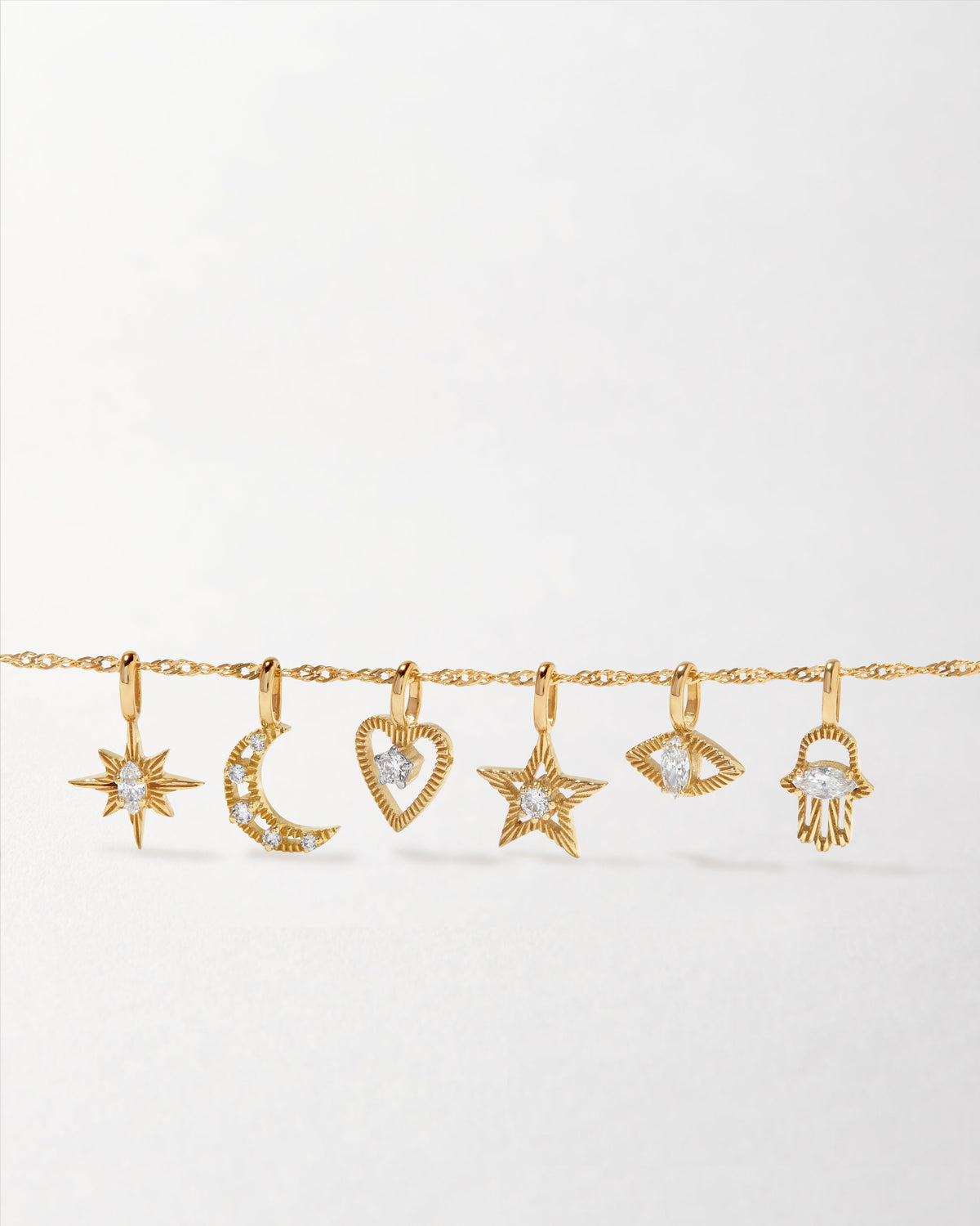 Hamsa Diamond Necklace