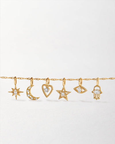 Star Diamond Pendant Necklace