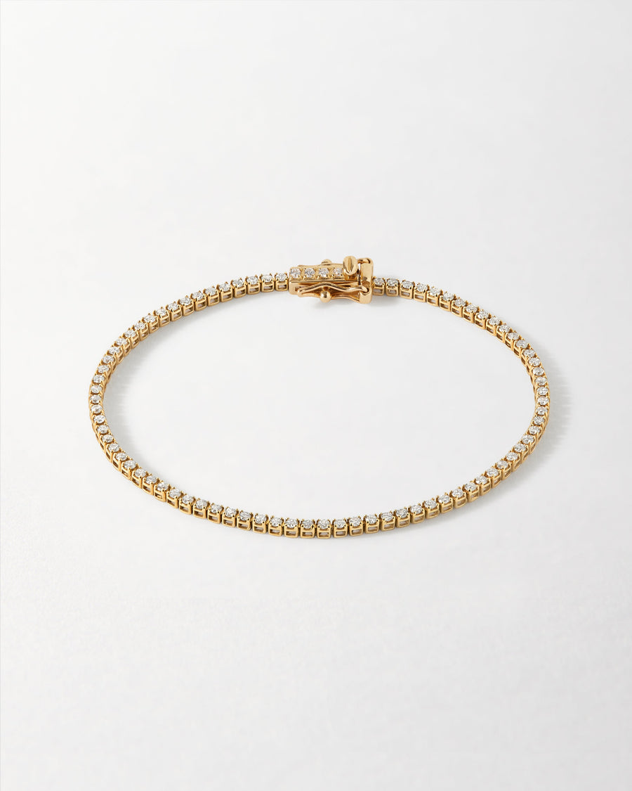 Lab-Grown Diamond Tennis Bracelet