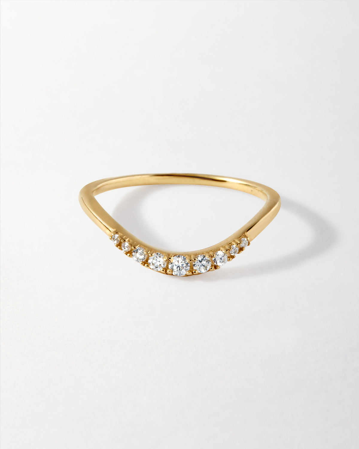 Ellipse Diamond Ring