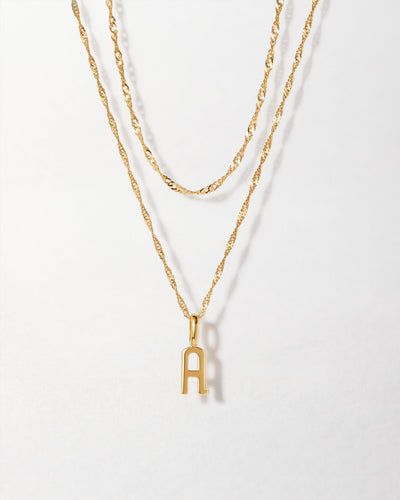 Fine Personalised Necklace Set
