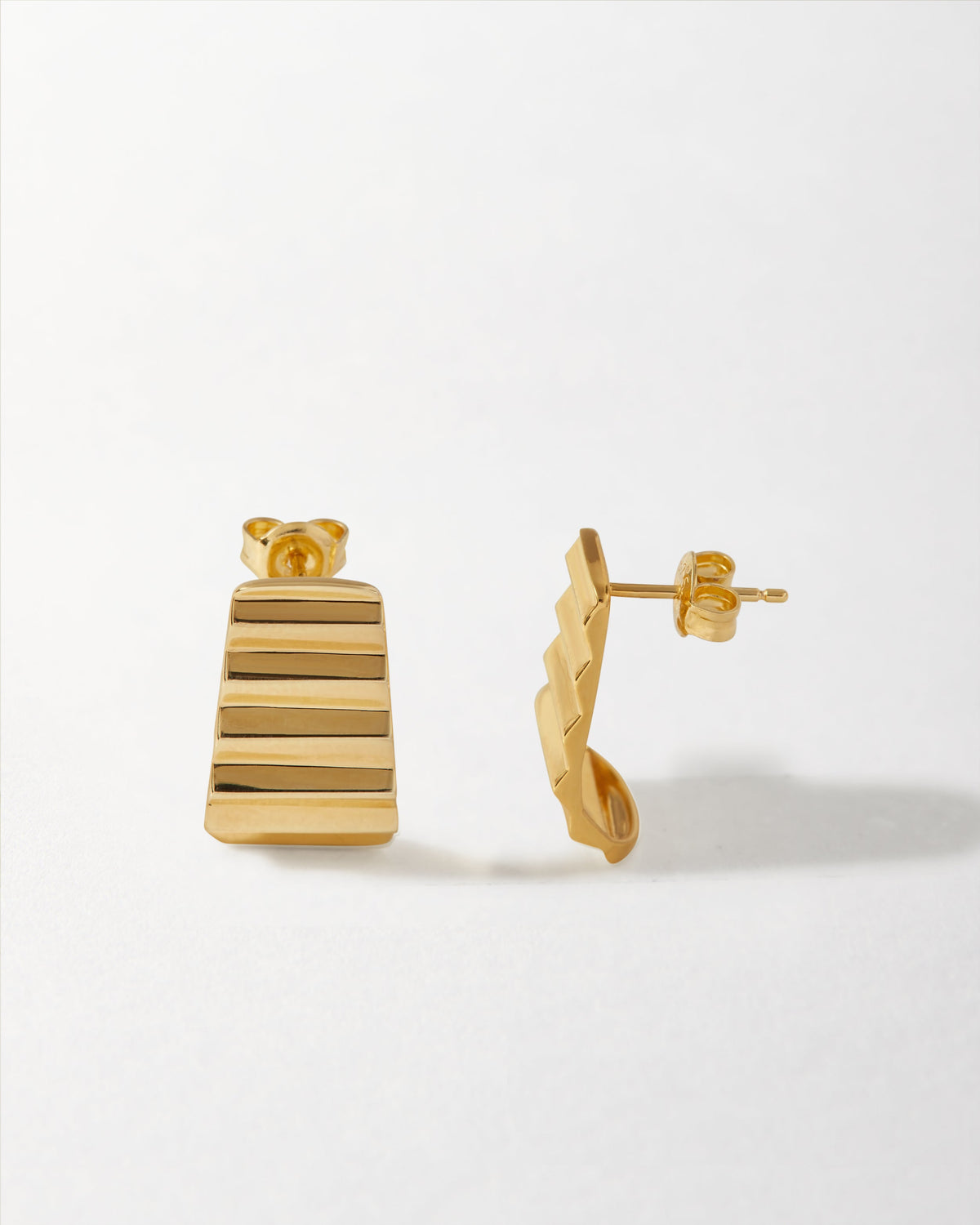 Flare Statement Stud Earrings