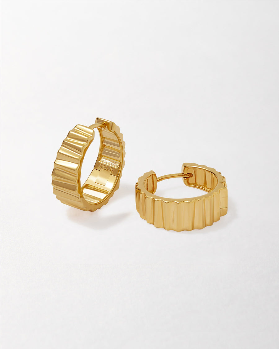 Flare Hoop Earrings