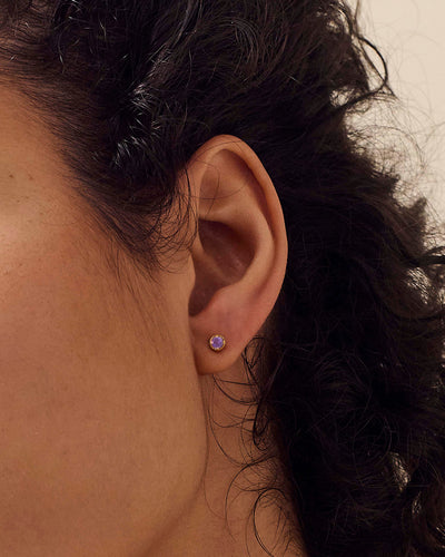Birthstone Studs