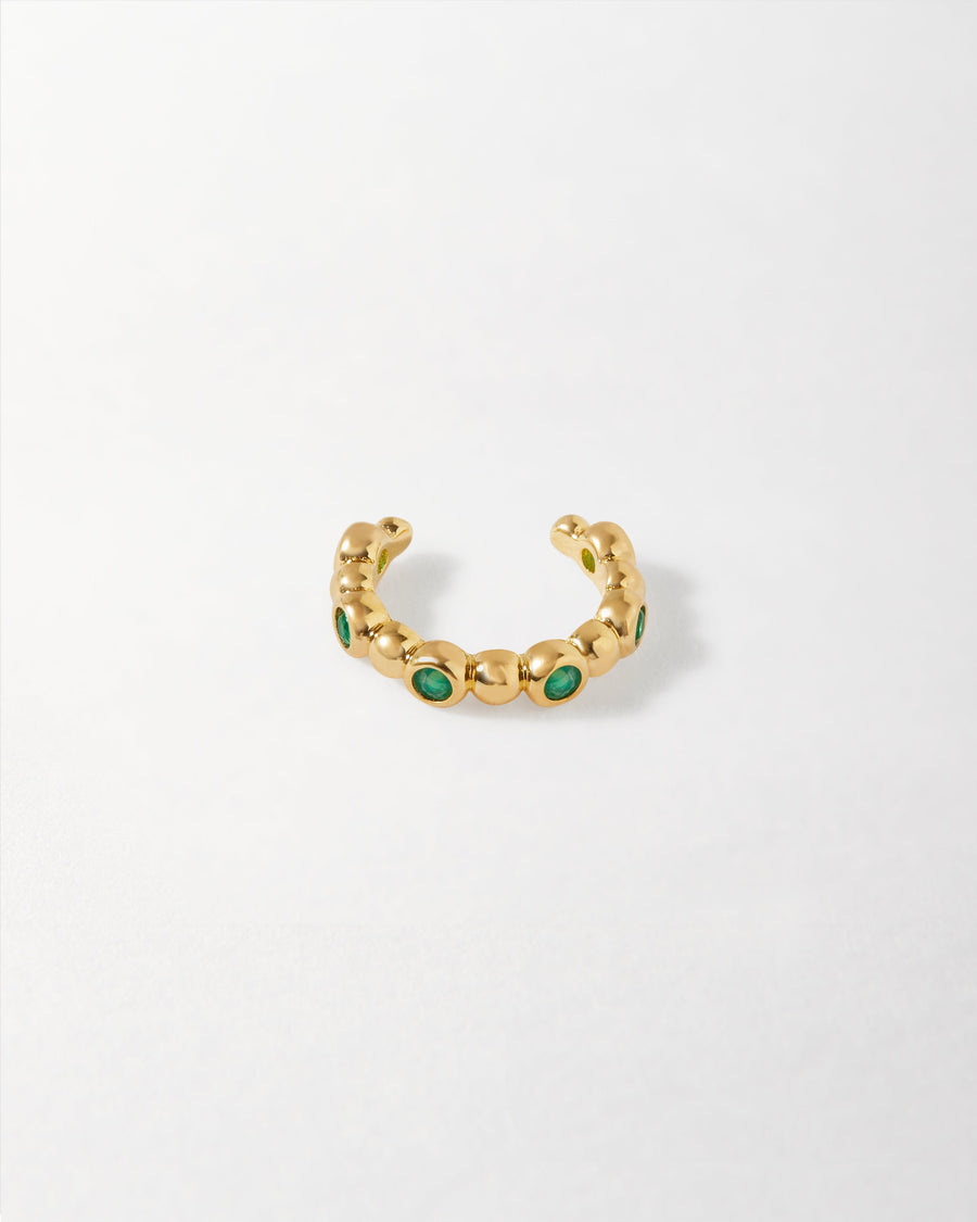 Globe Green Ear Cuff
