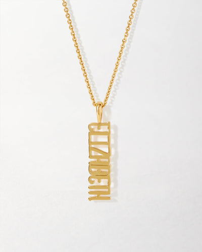 Personalised Name Tag Necklace