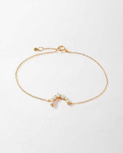 Crescent Opal Bracelet