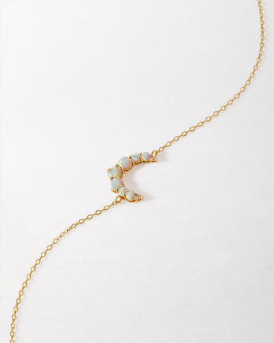 Crescent Opal Bracelet