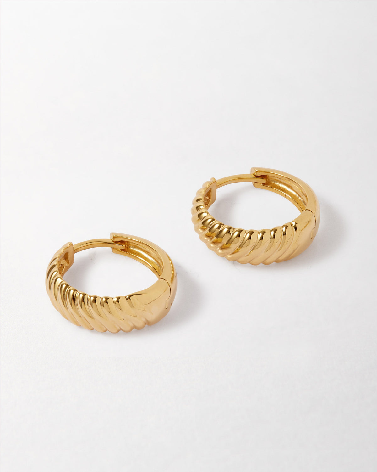 Spiral Small Hoop Earrings