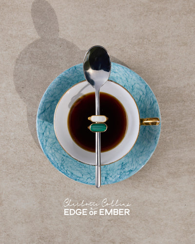 Charlotte Collins Malachite Cocktail Ring