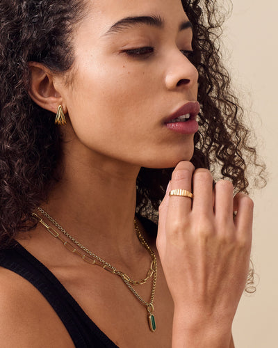 Statement Ridge Earrings