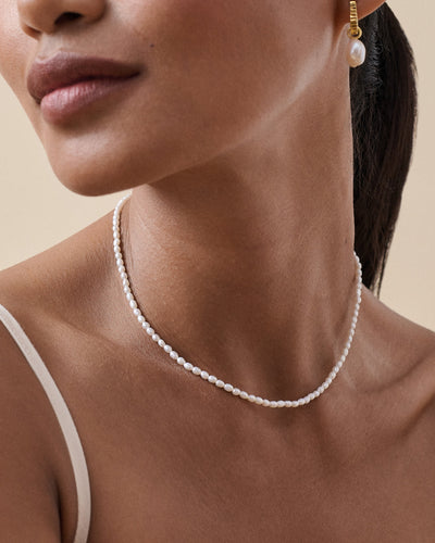 Dainty Pearl Necklace