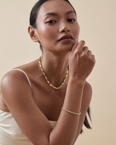 Chunky Rope Chain Bracelet