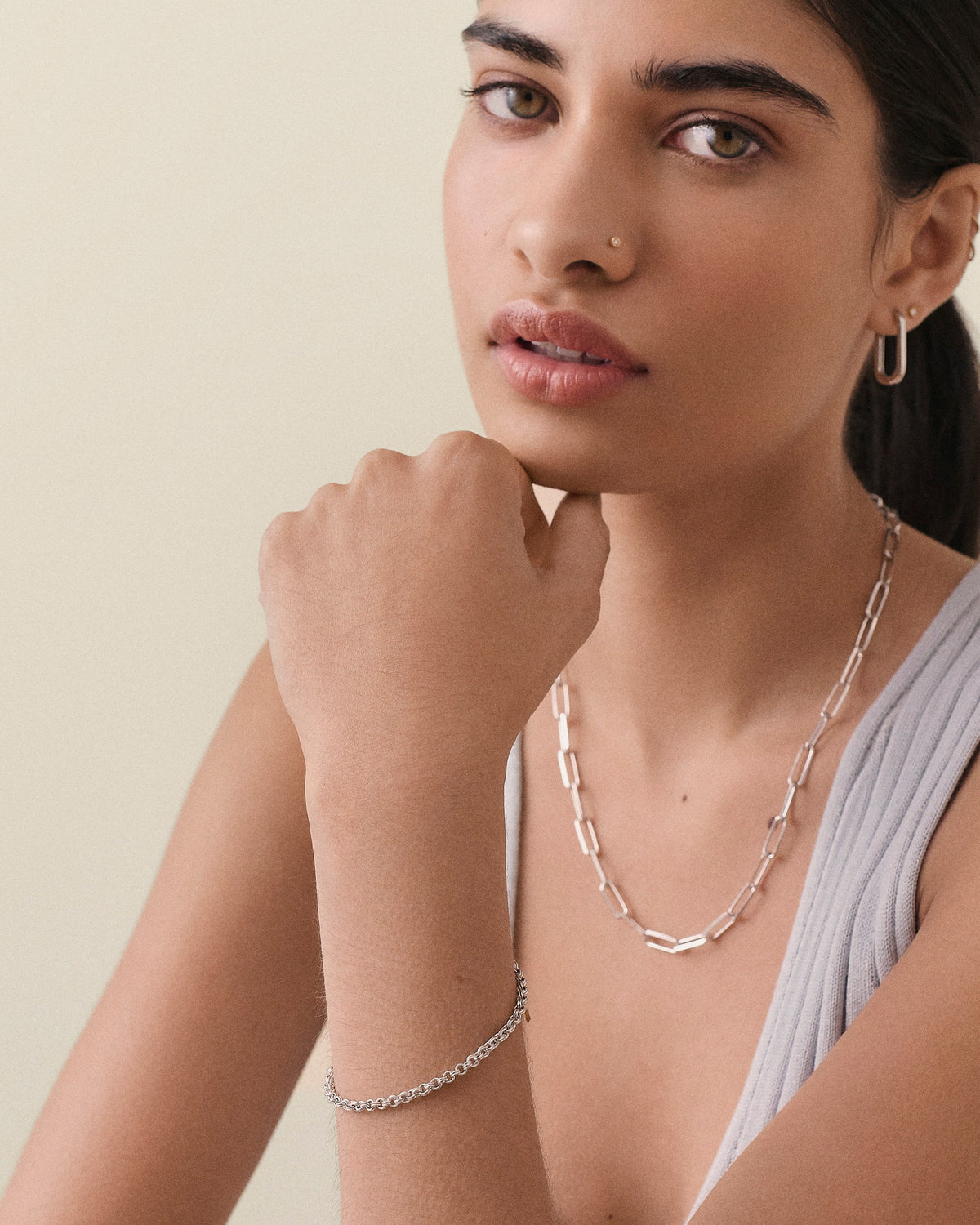 Paperclip Chain Bracelet