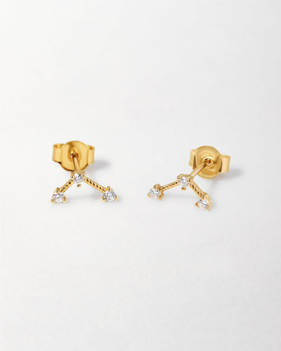 Constellation Diamond Stud Earrings