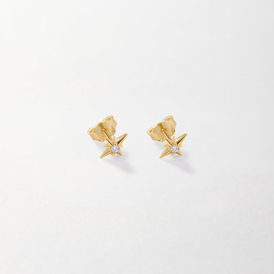 North Star Diamond Earrings