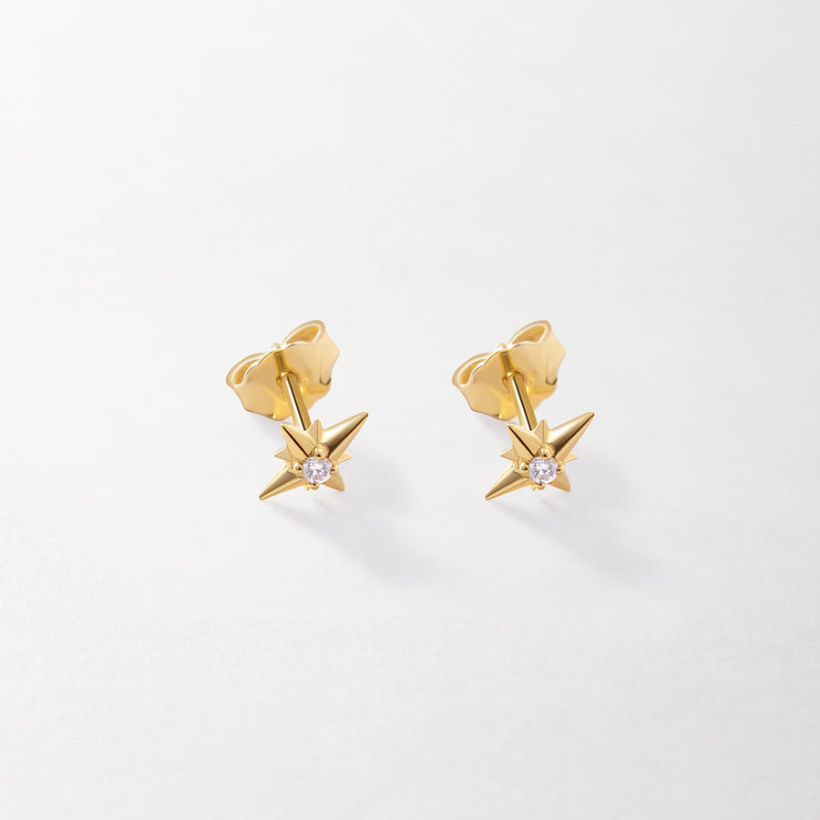 North Star Diamond Earrings