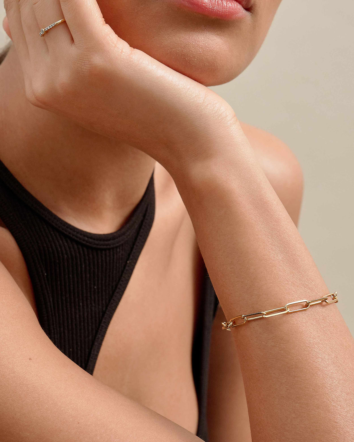 Paperclip Chain Bracelet