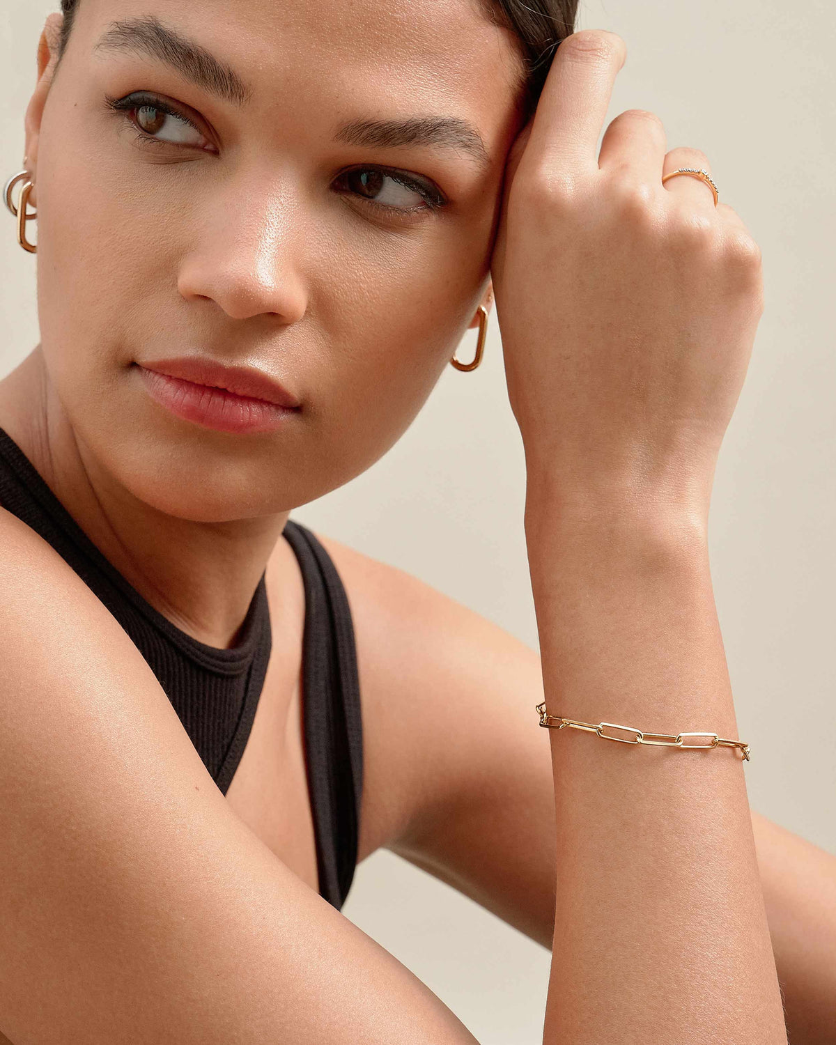 Paperclip Chain Bracelet