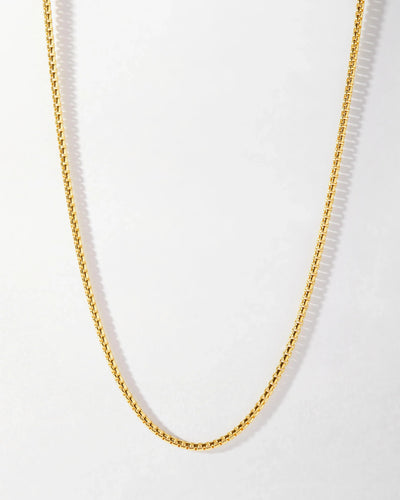 Rounded Box Chain Necklace