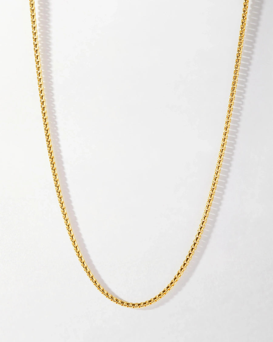 Rounded Box Chain Necklace