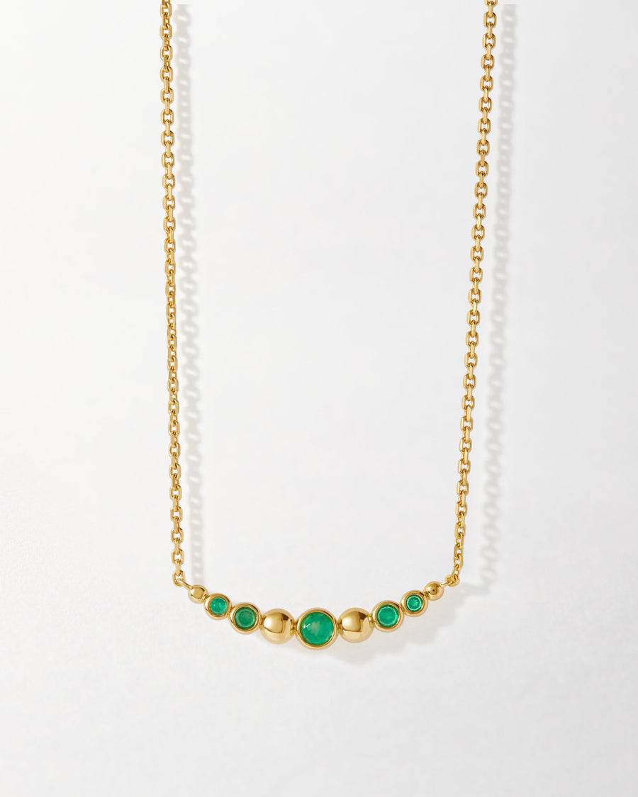 Serena Green Onyx Necklace
