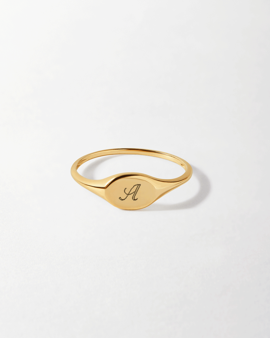 Engravable Signet Ring