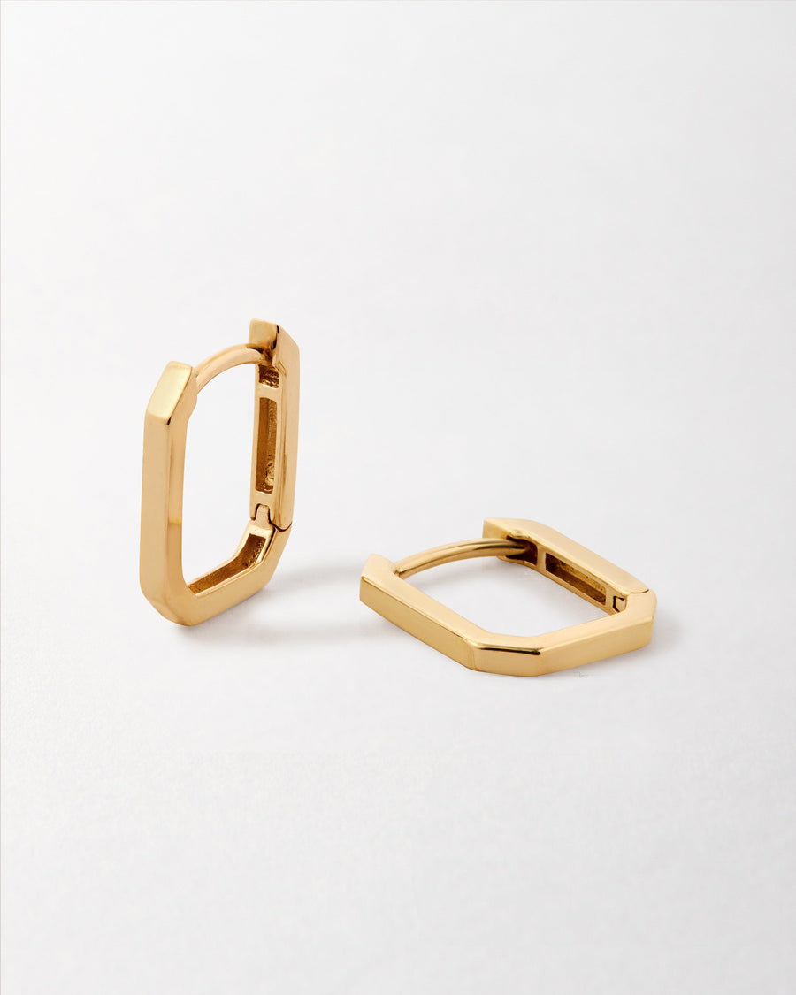 Mini Deco Hoop Earrings