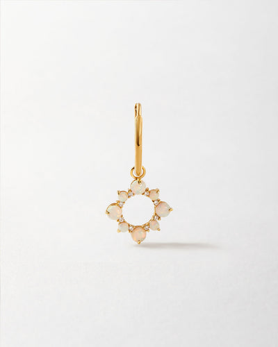 Solar Opal Drop Earring
