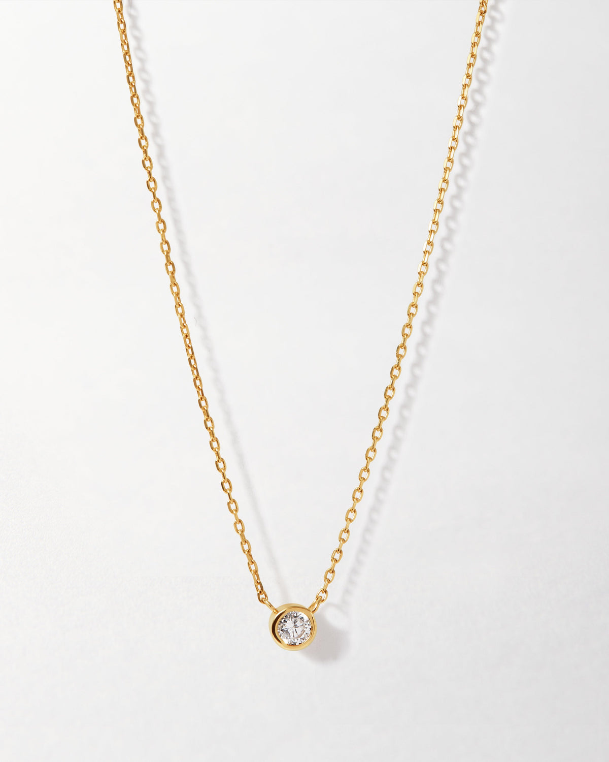 Solitaire Diamond Necklace