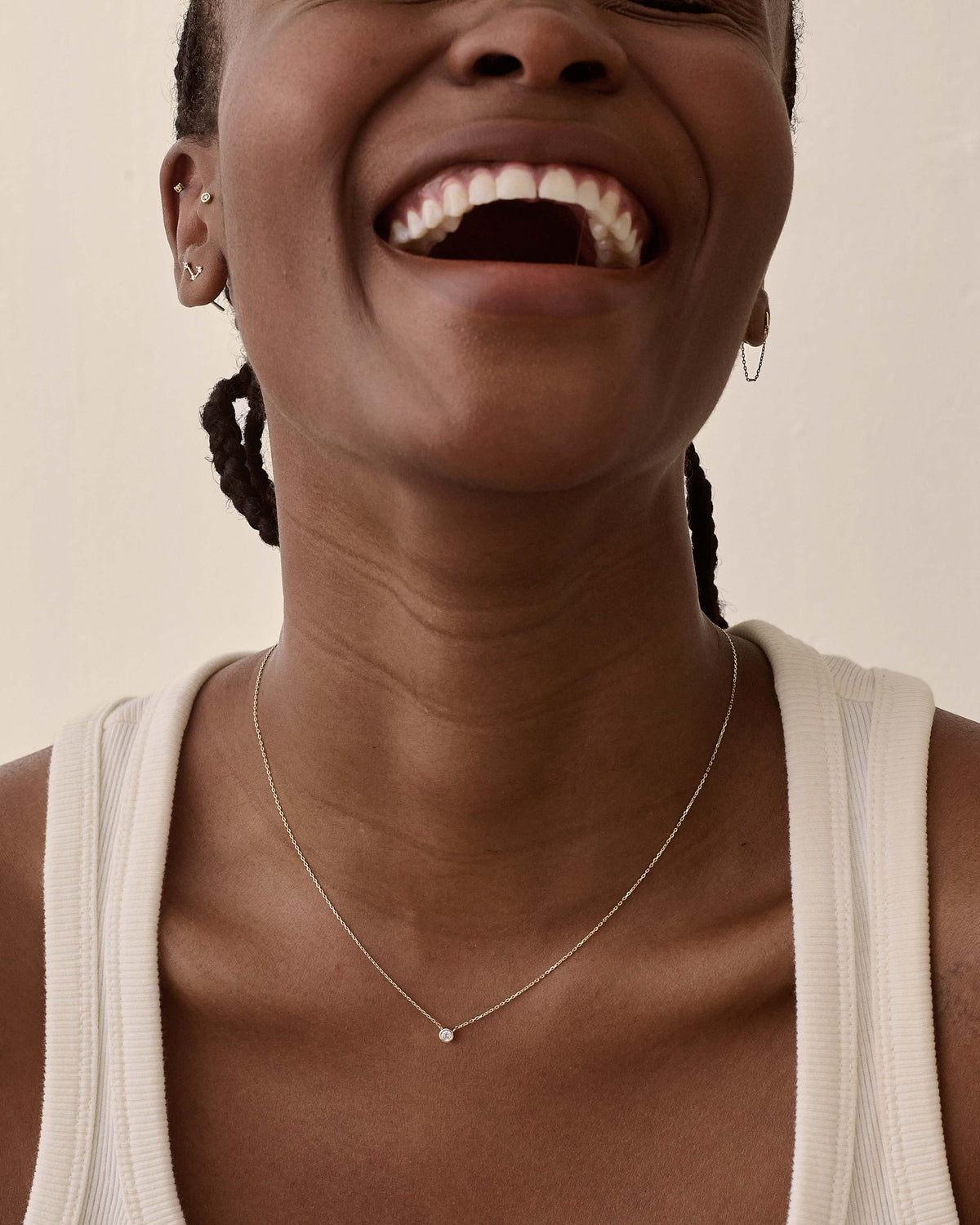 Solitaire Diamond Necklace