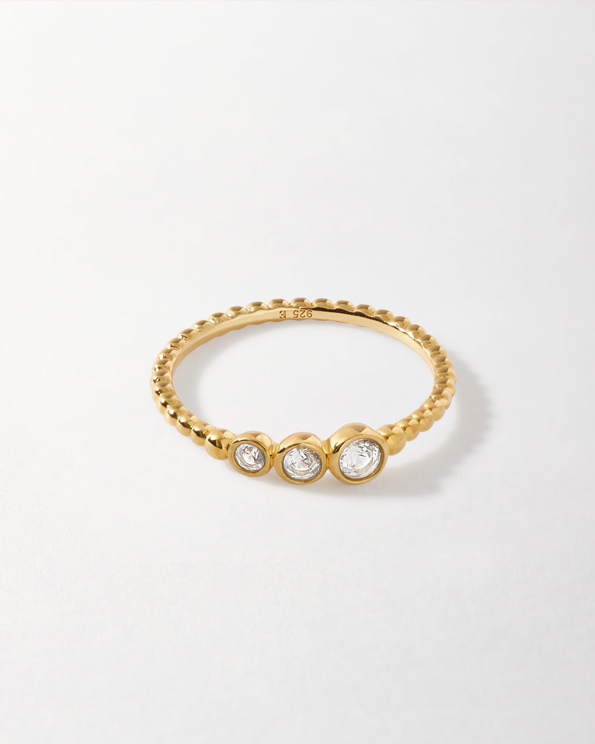 Serena White Sapphire Ring