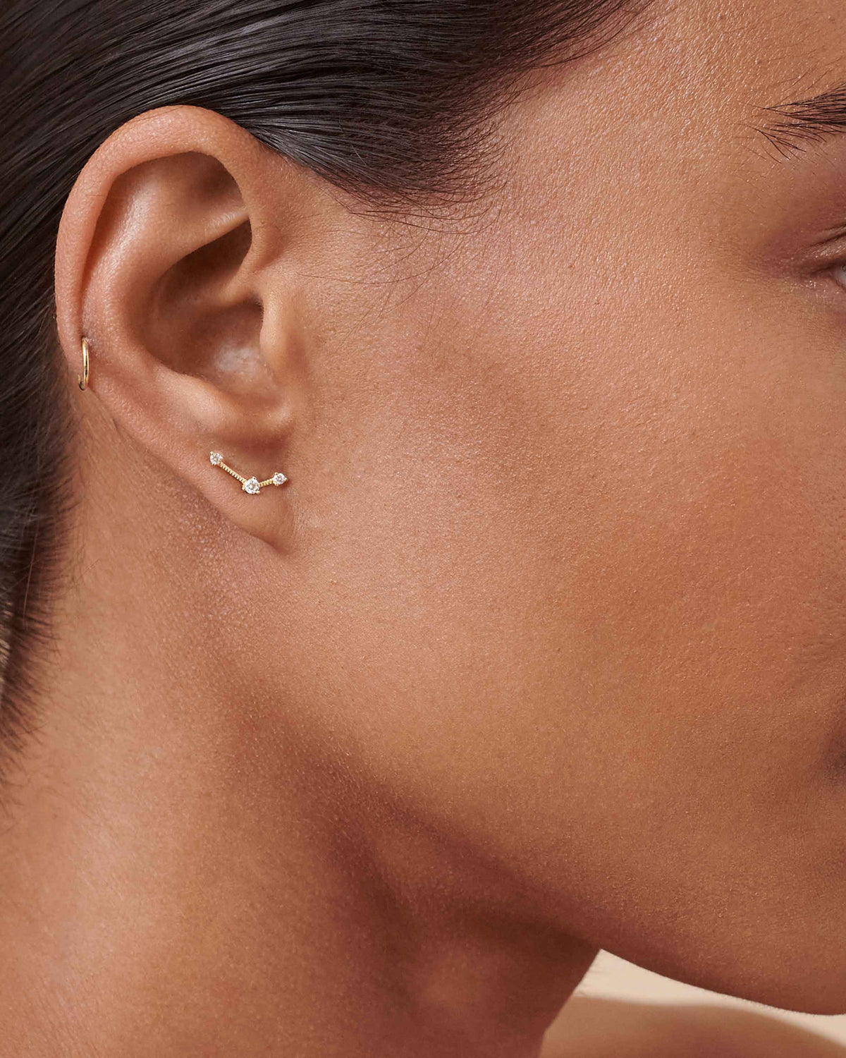 Constellation Diamond Stud Earrings