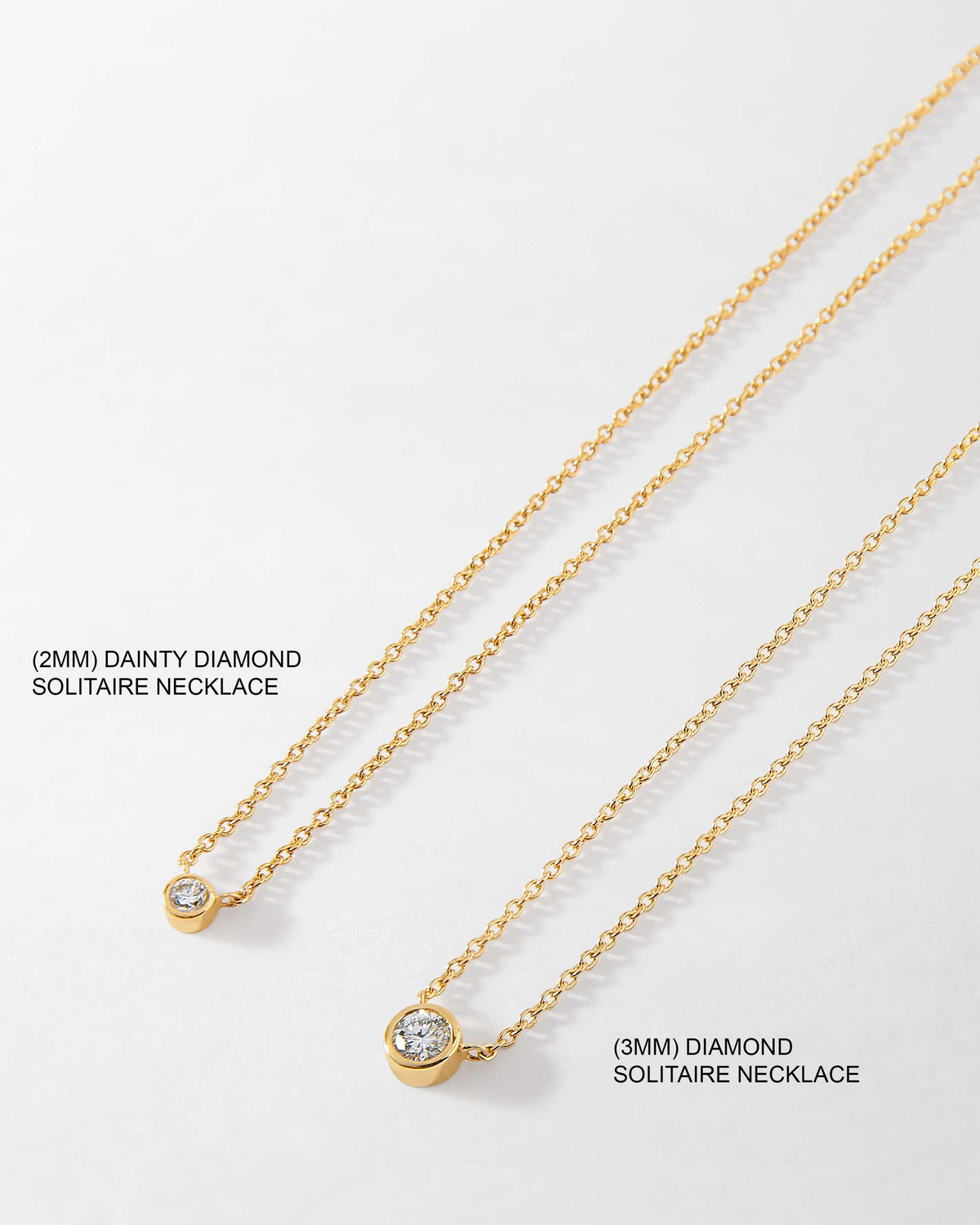 Solitaire Diamond Necklace