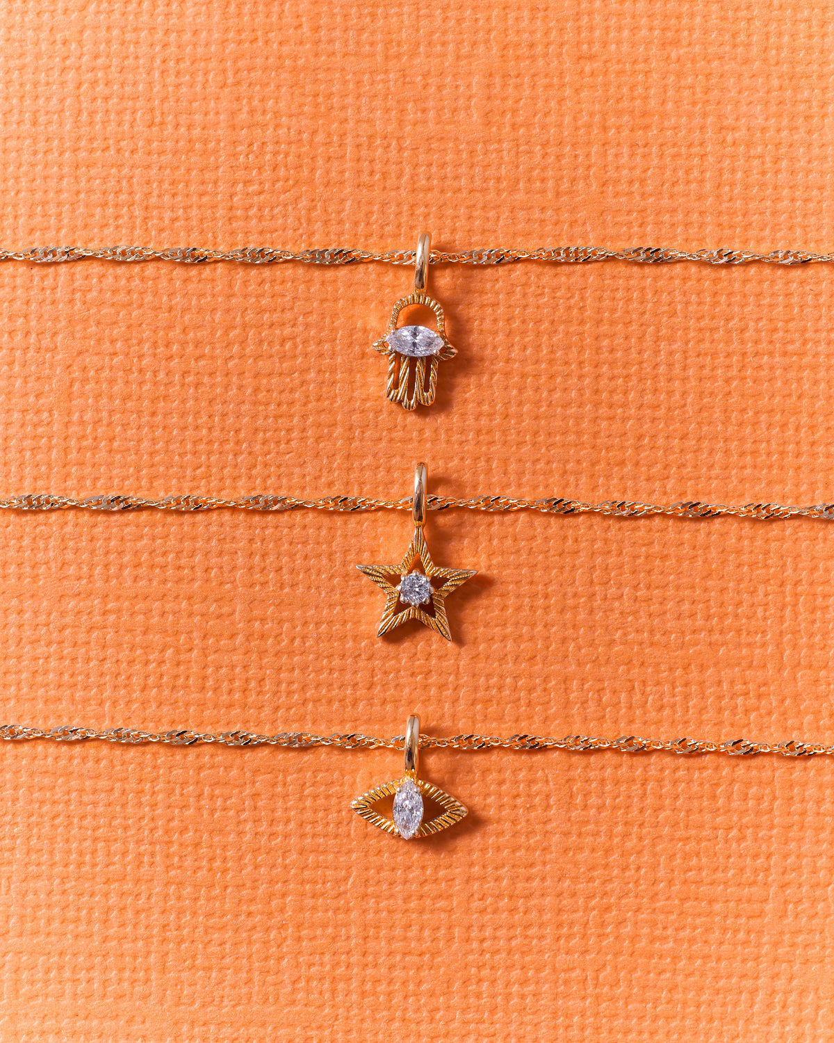 Hamsa Diamond Necklace