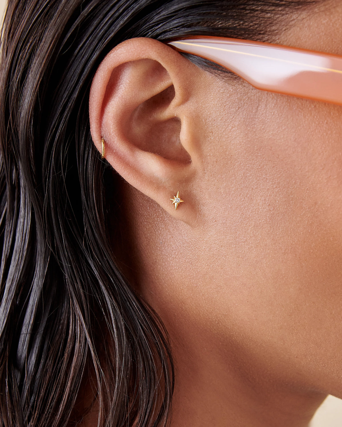 North Star Diamond Earrings