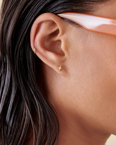 North Star Diamond Earrings