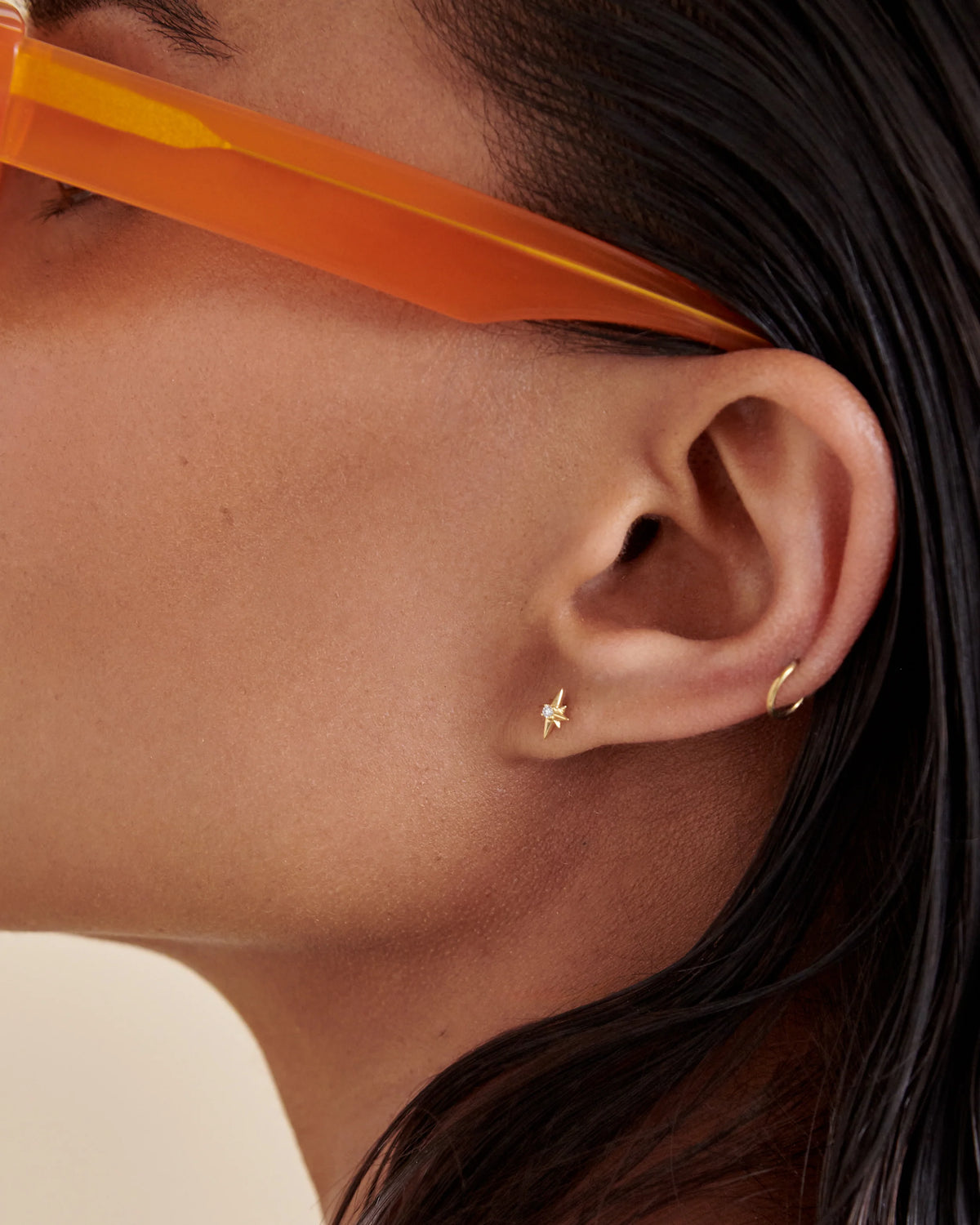 North Star Diamond Earrings
