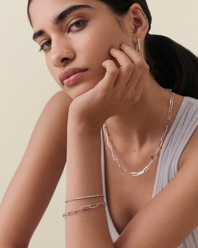 Paperclip Chain Bracelet