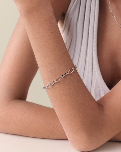 Paperclip Chain Bracelet
