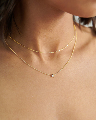 Star Diamond Necklace